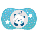 Luc et la sucette silicone symtrique ours nuit phosphorescente 0 - 6m