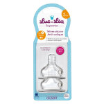 Luc et léa tétines avec valve anti - colique débit moyen m lot de 2 Luc et léa tétines avec valve anti - colique débit moyen m lot de 2