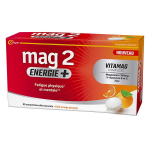 Mag2 energie + go�t orange press�e 30 comprim�s effervescents