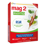Mag2 phyto relax complément alimentaire magnésium b6 stress relaxant 30 ampoules Mag2 phyto relax complément alimentaire magnésium b6 stress relaxant 30 ampoules
