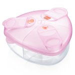 Mam accessoires pour biberons bote doseuse de lait rose