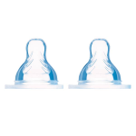 Mam accessoires pour biberons t�tine silicone + 6m d�bit x ultra rapide 2 unit�s