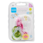 Mam attache - sucette chat rose