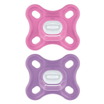 Mam comfort sucette physiologique + 0m rose lot de 2 + boîte de stérilisation Mam comfort sucette physiologique + 0m rose lot de 2 + boîte de stérilisation