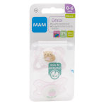 Mam original sucette anatomique + 2m chat fleur lot de 2 + bote de strilisation