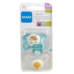 Mam original sucette anatomique + 2m hrisson poussin lot de 2 + bote de strilisation