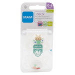 Mam original sucette anatomique + 2m lapin carotte lot de 2 + bote de strilisation