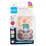 Mam perfect nuit sucette silicone + 2m oiseau biche lot de 2 + boite de st�rilisation
