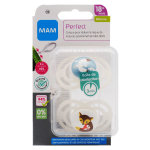 Mam perfect sucette anatomique + 18m mouette renard lot de 2 + bo�te de st�rilisation