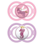 Mam perfect sucette anatomique + 6m hippocampe licorne lot de 2 + bote de strilisation
