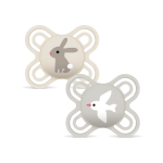 Mam sucettes perfect naissance 0 � 2 mois silicone lapin et mouette x2