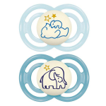 Mam sucettes perfect nuit 6 + silicone x2 Mam sucettes perfect nuit 6 + silicone x2