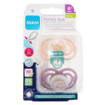 Mam sucette perfect nuit silicone + 6m lot de 2 hiboux biches