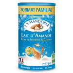 La mandorle boisson instantane en poudre lait d'amande bio 800g