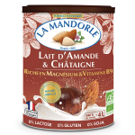 La mandorle boisson instantanée en poudre lait d'amande châtaigne bio 400g La mandorle boisson instantanée en poudre lait d'amande châtaigne bio 400g
