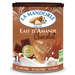 La mandorle boisson instantanée en poudre lait d'amande chocolat bio 400g La mandorle boisson instantanée en poudre lait d'amande chocolat bio 400g