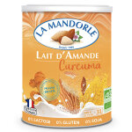La mandorle boisson instantane en poudre lait d'amande curcuma bio 400g