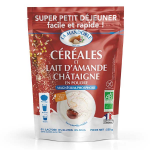 La mandorle super petit djeuner crales et lait d'amande chtaigne bio doypack 225g