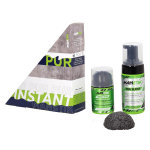 Manetik coffret cadeau 1 mousse nettoyante 100ml + 1 soin perfecteur 3en1 50ml + 1 ponge konjac