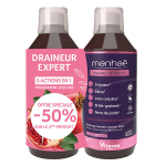 Manhae draineur expert - detox, brle graisse - offre speciale 2x500ml