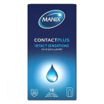 Manix contact plus 10 pr�servatifs fins extra lubrifi�s