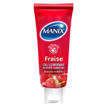 Manix gel lubrifiant intime fraise 80ml Manix gel lubrifiant intime fraise 80ml