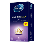 Manix king size max 24 préservatifs en latex grande taille xl - maxi pack Manix king size max 24 préservatifs en latex grande taille xl - maxi pack
