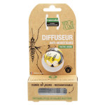 Manouka boule diffuseur anti - moustiques feuilles jaune et bleu + recharge 6ml Manouka boule diffuseur anti - moustiques feuilles jaune et bleu + recharge 6ml