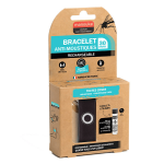 Manouka bracelet anti - moustiques adulte - coloris noir