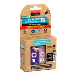 Manouka pack duo bracelet anti - moustique junior motif licorne / chat