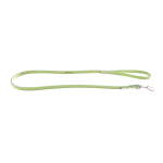 Martin sellier laisse en cuir surpiqu� classique 12mm x 1m anis