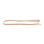 Martin sellier laisse en cuir surpiqué classique 12mm x 1m naturel Martin sellier laisse en cuir surpiqué classique 12mm x 1m naturel