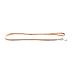 Martin sellier laisse en cuir surpiqu� classique 12mm x 1m naturel
