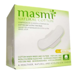Masmi serviettes hyginiques jour coton bio 10 units