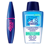 Maybelline duo mascara volum'express extra noir et dmaquillant cils