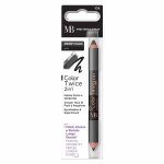 Mb milano yeux crayon double embout smoky noir 2, 8g