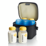 Medela cooler bag compartiment et bloc rfrigrant + 4 biberons
