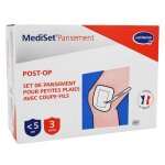 Mediset pansement post - op petites plaies 3 units