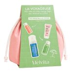 Melvita coffret la voyageuse - routine nomade visage & corps