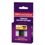 Mercurochrome 3 rouleaux pour rpe lectrique, 3 units
