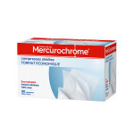 Mercurochrome compresses striles 20x20cm en 60 units