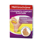 Mercurochrome coussinets confort plantaire 1 paire