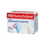 Mercurochrome lingettes désinfectantes 12 sachets Mercurochrome lingettes désinfectantes 12 sachets