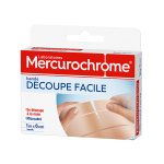 Mercurochrome pansement bande découpe facile 1m x 6cm Mercurochrome pansement bande découpe facile 1m x 6cm