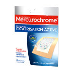 Mercurochrome pansements cicatrisation active 6 pansements