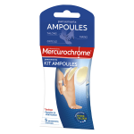 Mercurochrome pansements kit ampoules 5 unit�s