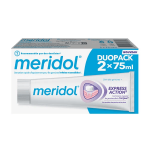 Meridol express action dentifrice 2x75ml