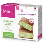 Milical barres minceur hyperprotéinées pistache 6 unités Milical barres minceur hyperprotéinées pistache 6 unités