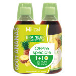 Milical draineur ultra go�t ananas lot de 2 x 500ml