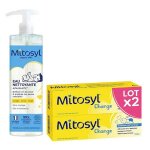 Mitosyl 2 pommades change protectrice 100 g + 1 flacon 500ml eau nettoyante
